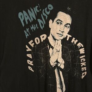 Preloved Panic! At The Disco 2018 Concert Shirt XL